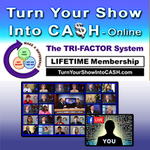 Turn Your Show Into CA$H - PRODUCER Package 4 Pay image